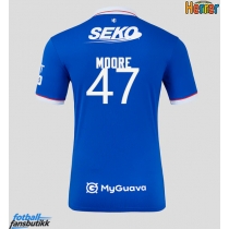 Rangers Mikey Moore #47 Hjemmedrakt 2025-26 Kortermet